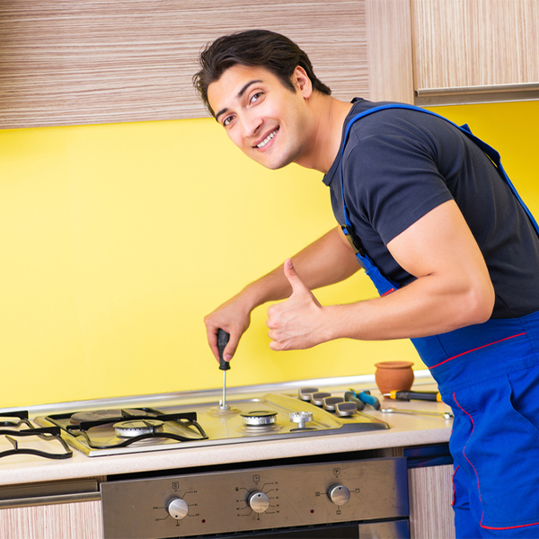 what are your typical service costs for stove repair in Des Peres